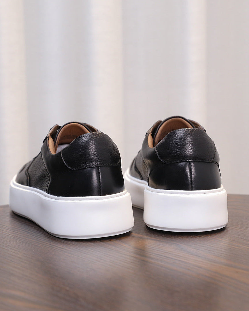 Torino Pebble-Grain lavskærsneakers