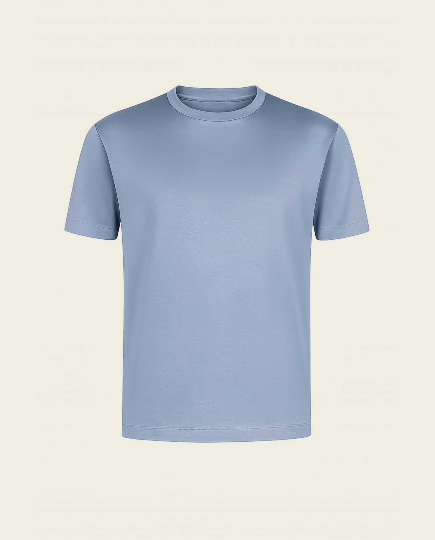 Babyblå luksuriøs T-shirt