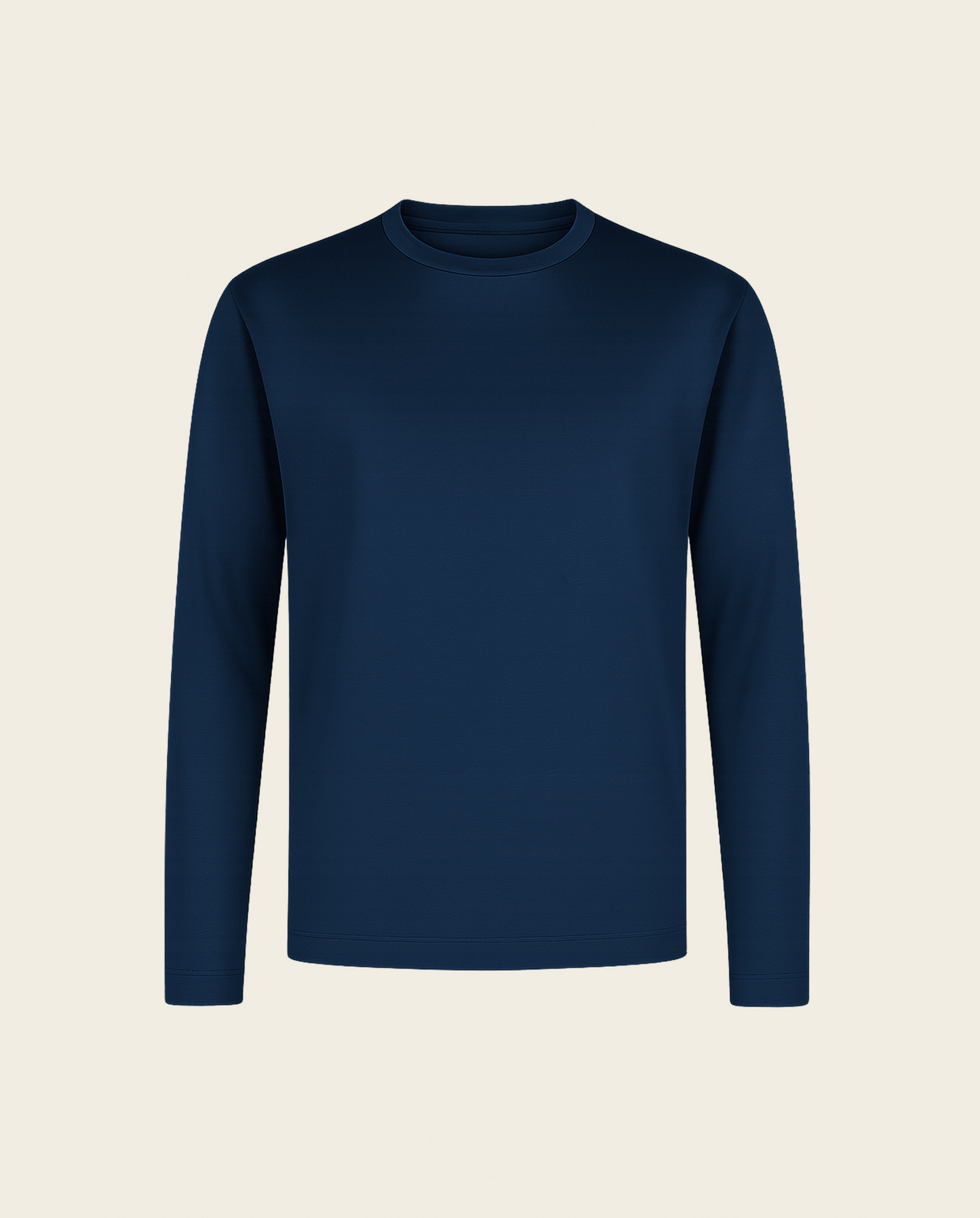 Navy Blå Lace Side T-Shirt