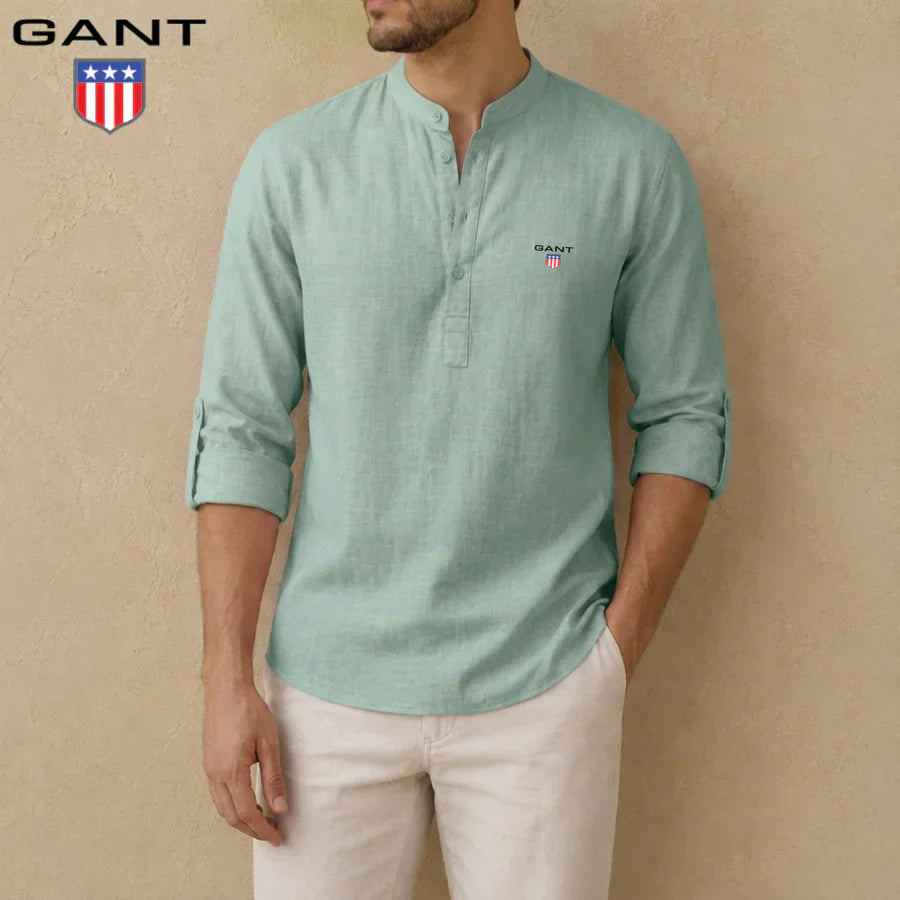 GT™ Premium linned Henley-skjorte