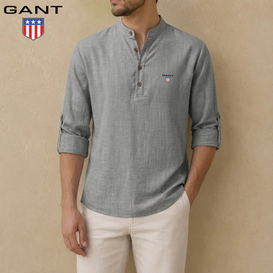 GT™ Premium linned Henley-skjorte