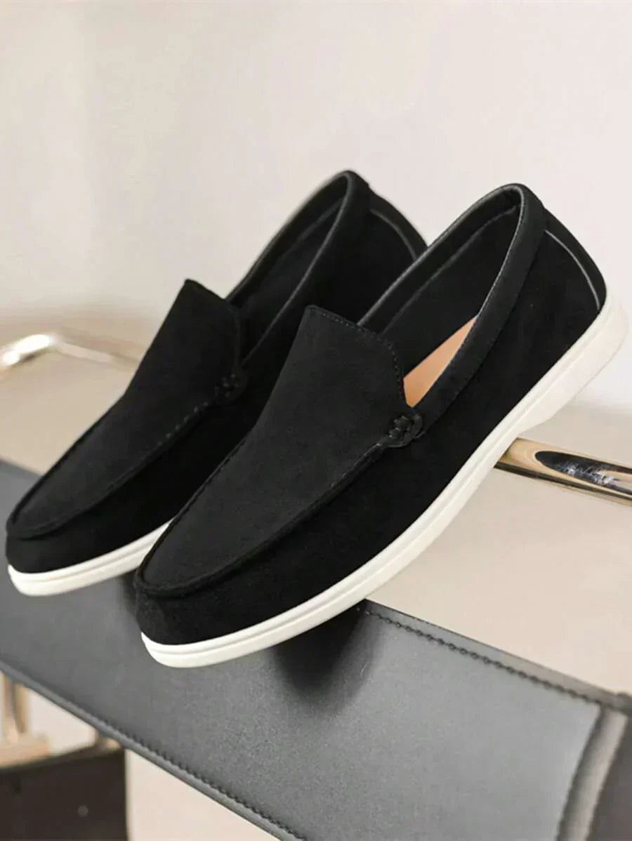 Mænds slip-on-sko, afslappet, efterår