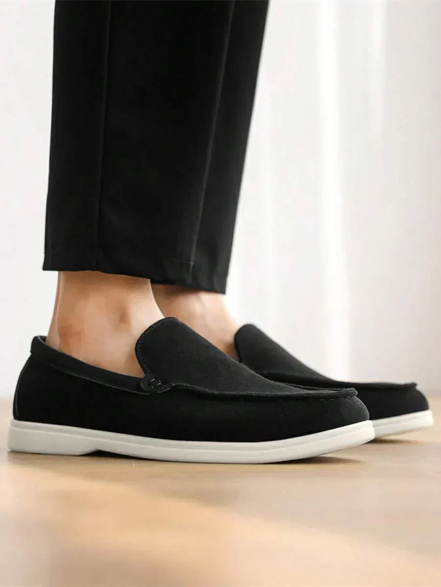 Mænds slip-on-sko, afslappet, efterår