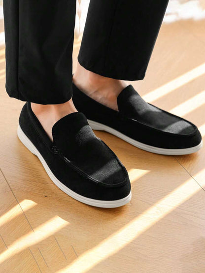 Mænds slip-on-sko, afslappet, efterår