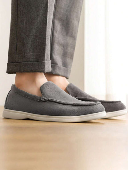 Mænds slip-on-sko, afslappet, efterår