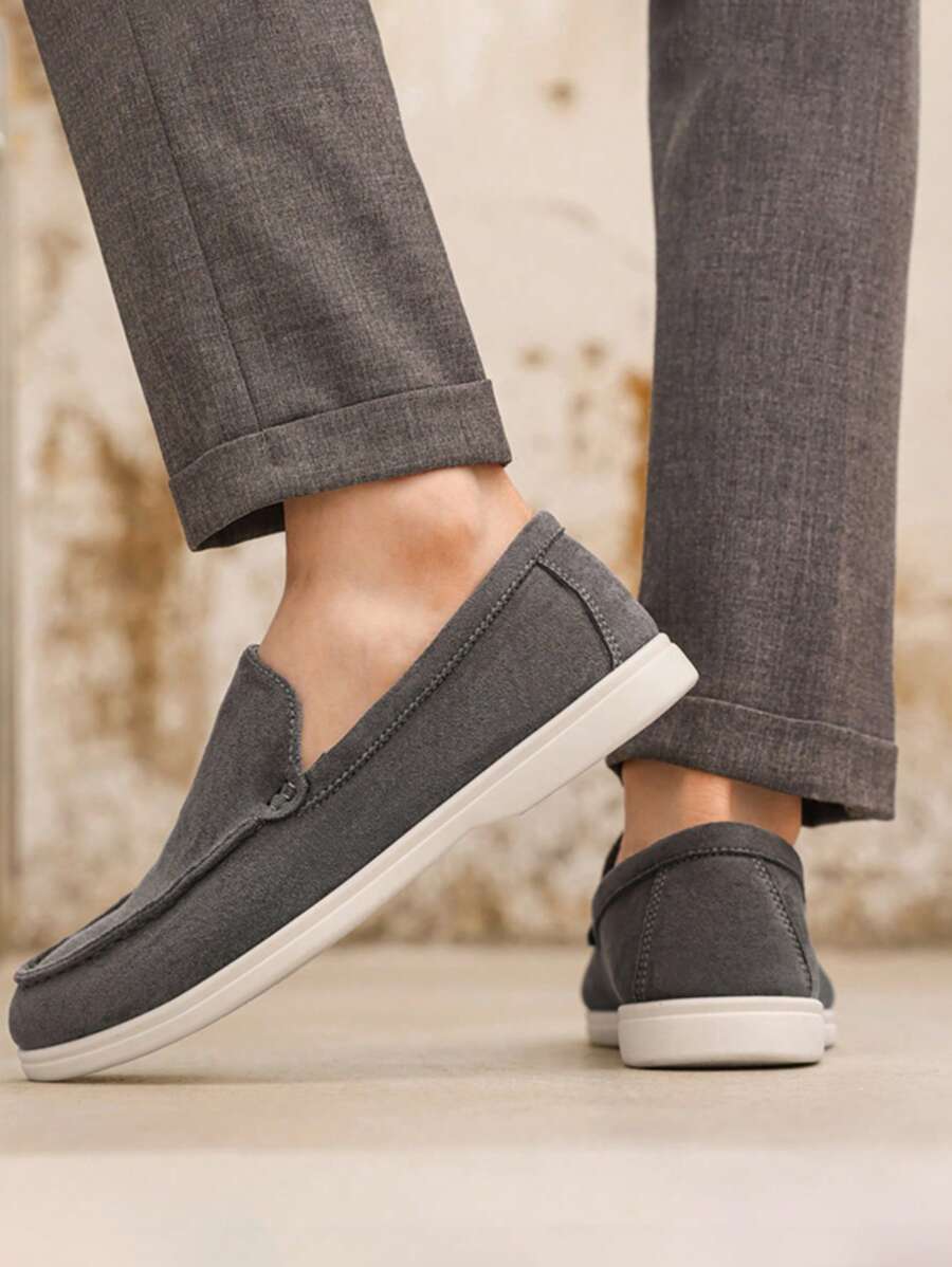 Mænds slip-on-sko, afslappet, efterår