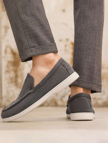 Mænds slip-on-sko, afslappet, efterår