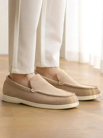 Mænds slip-on-sko, afslappet, efterår