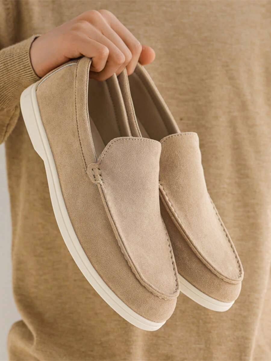 Mænds slip-on-sko, afslappet, efterår
