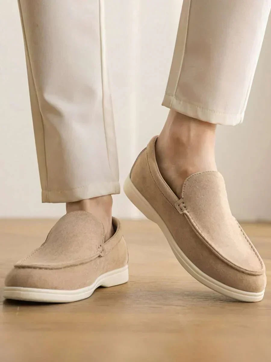 Mænds slip-on-sko, afslappet, efterår
