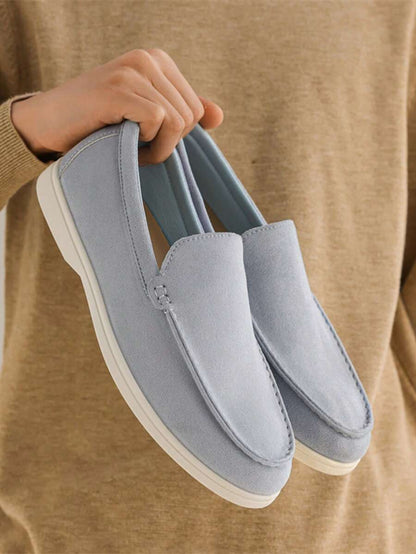 Mænds slip-on-sko, afslappet, efterår