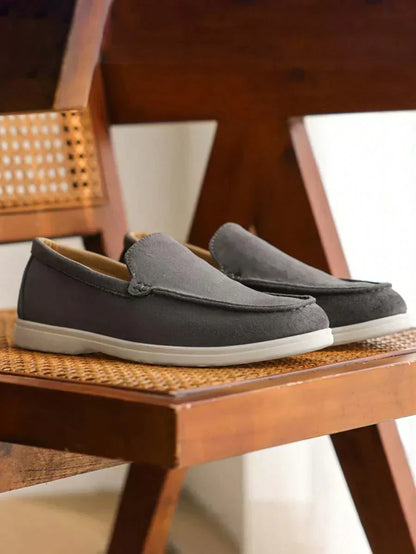 Mænds slip-on-sko, afslappet, efterår