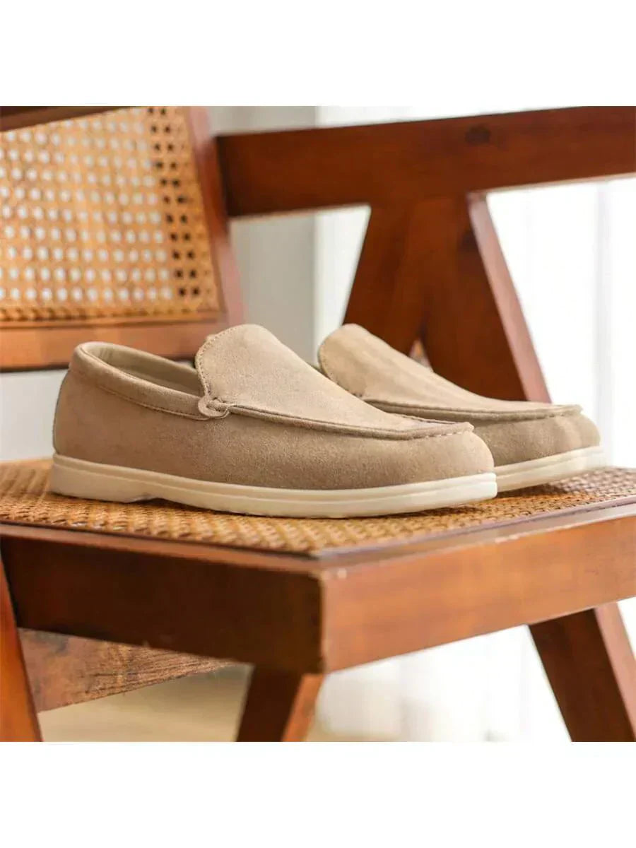 Mænds slip-on-sko, afslappet, efterår