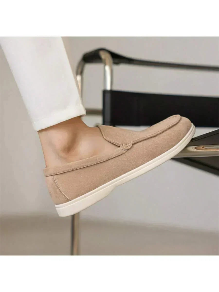 Mænds slip-on-sko, afslappet, efterår