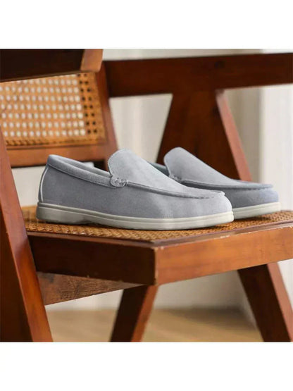 Mænds slip-on-sko, afslappet, efterår