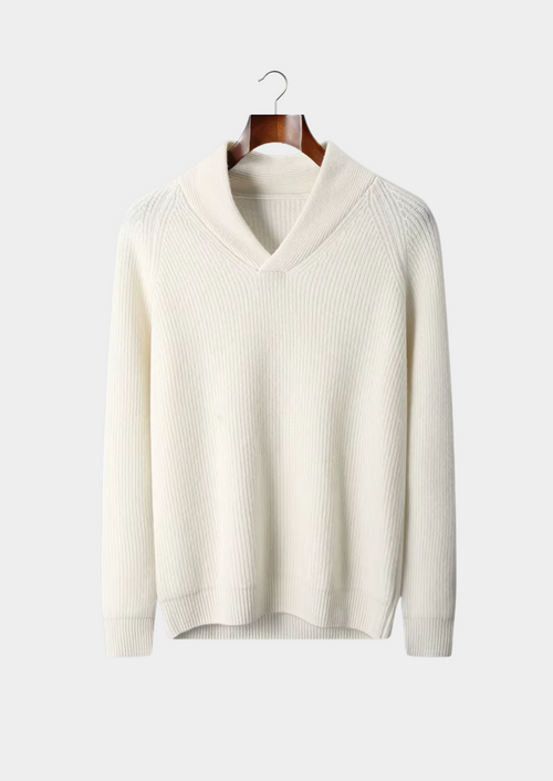 Cashmere V-hals sweater