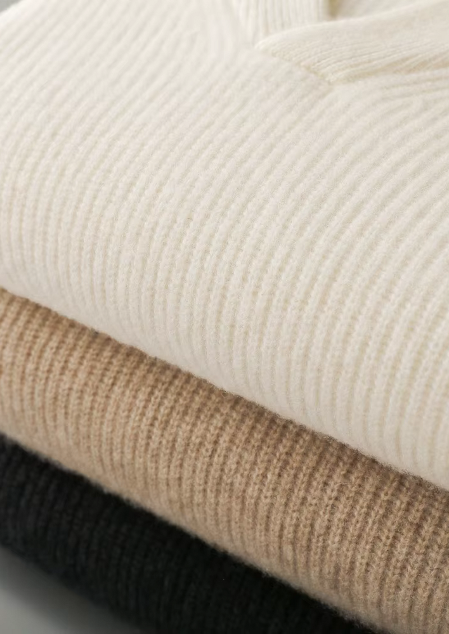 Cashmere V-hals sweater