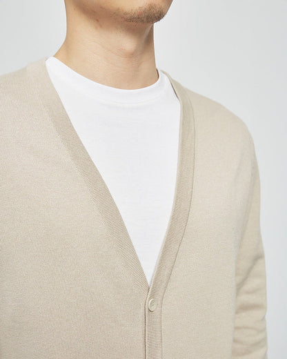 Mimaike Essential V-hals strikket cardigan