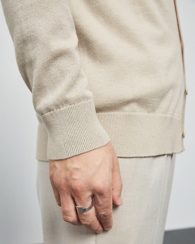 Mimaike Essential V-hals strikket cardigan