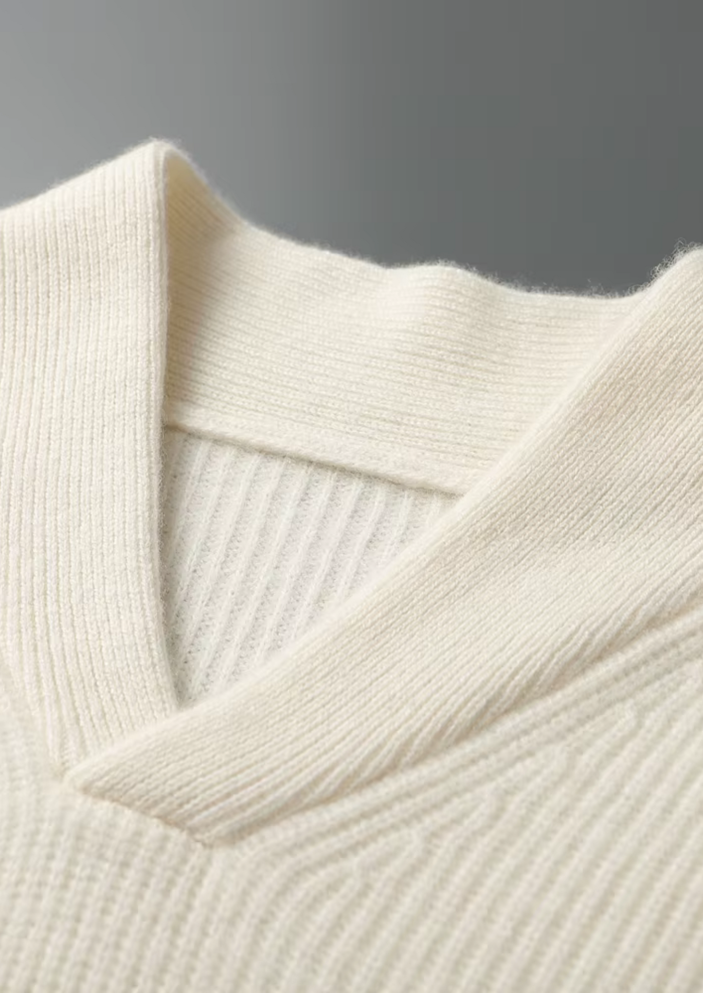 Cashmere V-hals sweater