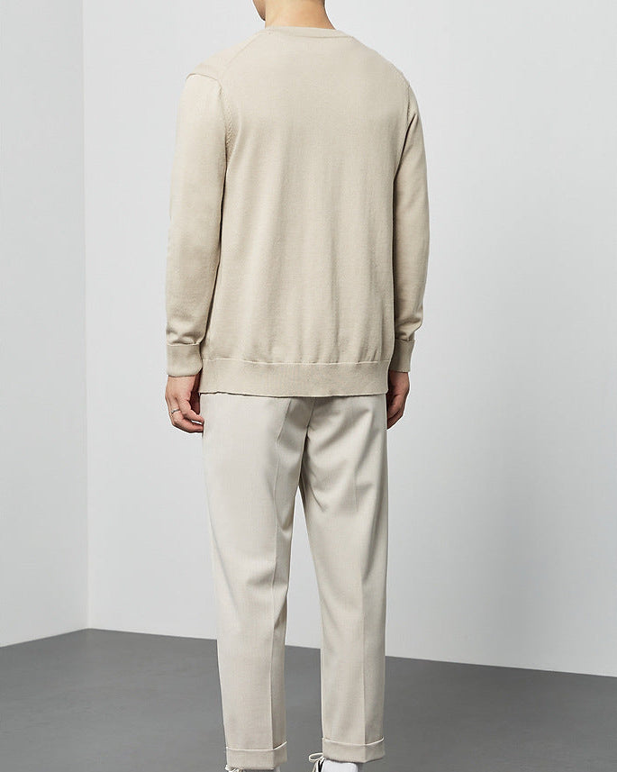 Mimaike Essential V-hals strikket cardigan