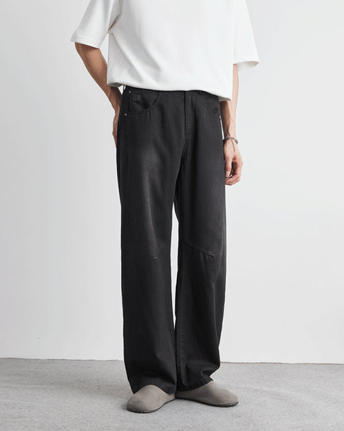 Løbesko med elastisk talje og jeans