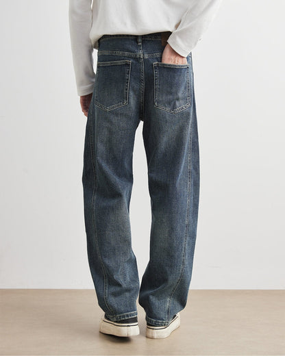 Oversized afslappede vintage-jeans med Beni