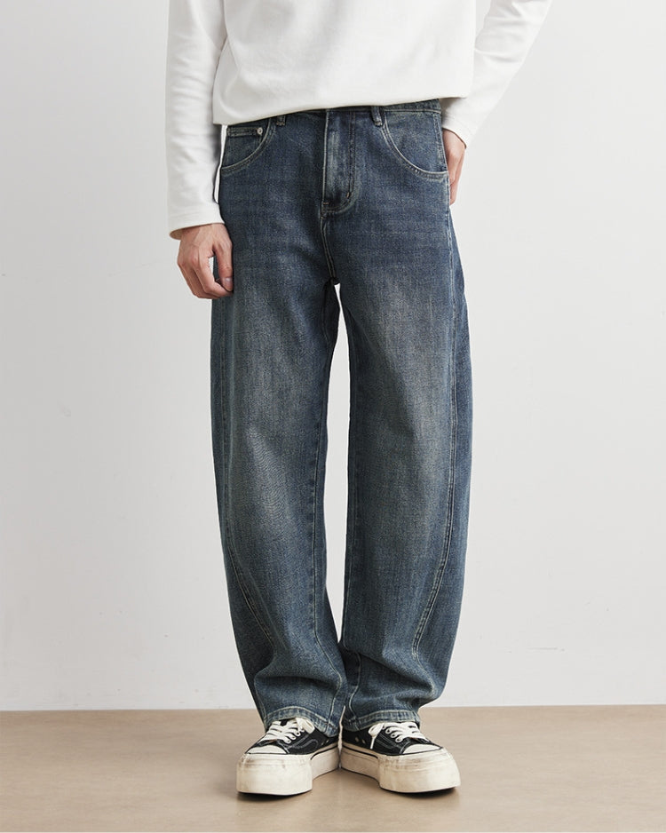 Oversized afslappede vintage-jeans med Beni