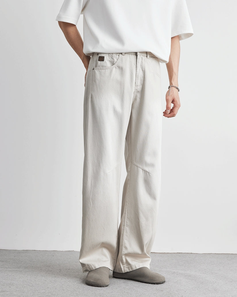 Løbesko med elastisk talje og jeans
