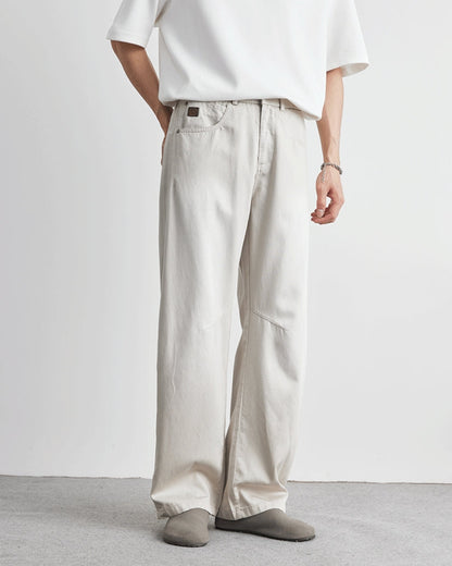 Løbesko med elastisk talje og jeans