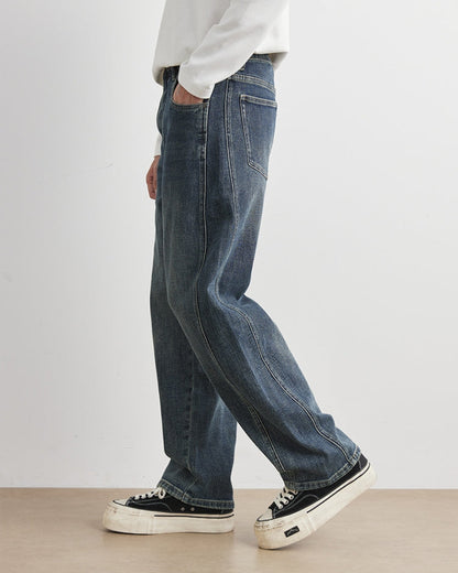 Oversized afslappede vintage-jeans med Beni
