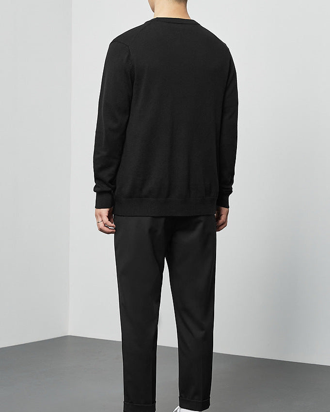 Mimaike Essential V-hals strikket cardigan