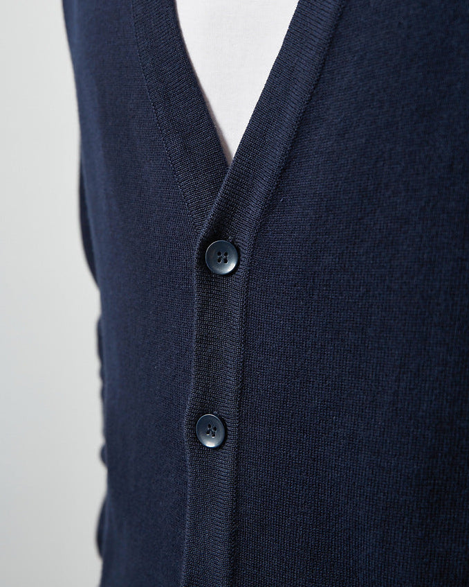 Mimaike Essential V-hals strikket cardigan
