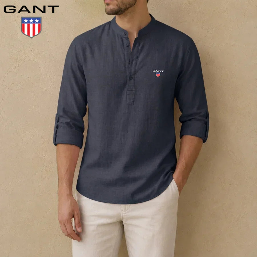 GT™ Premium linned Henley-skjorte
