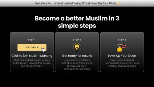 Muslim Maxxing Skool Community Muslim Maxxing Tracker