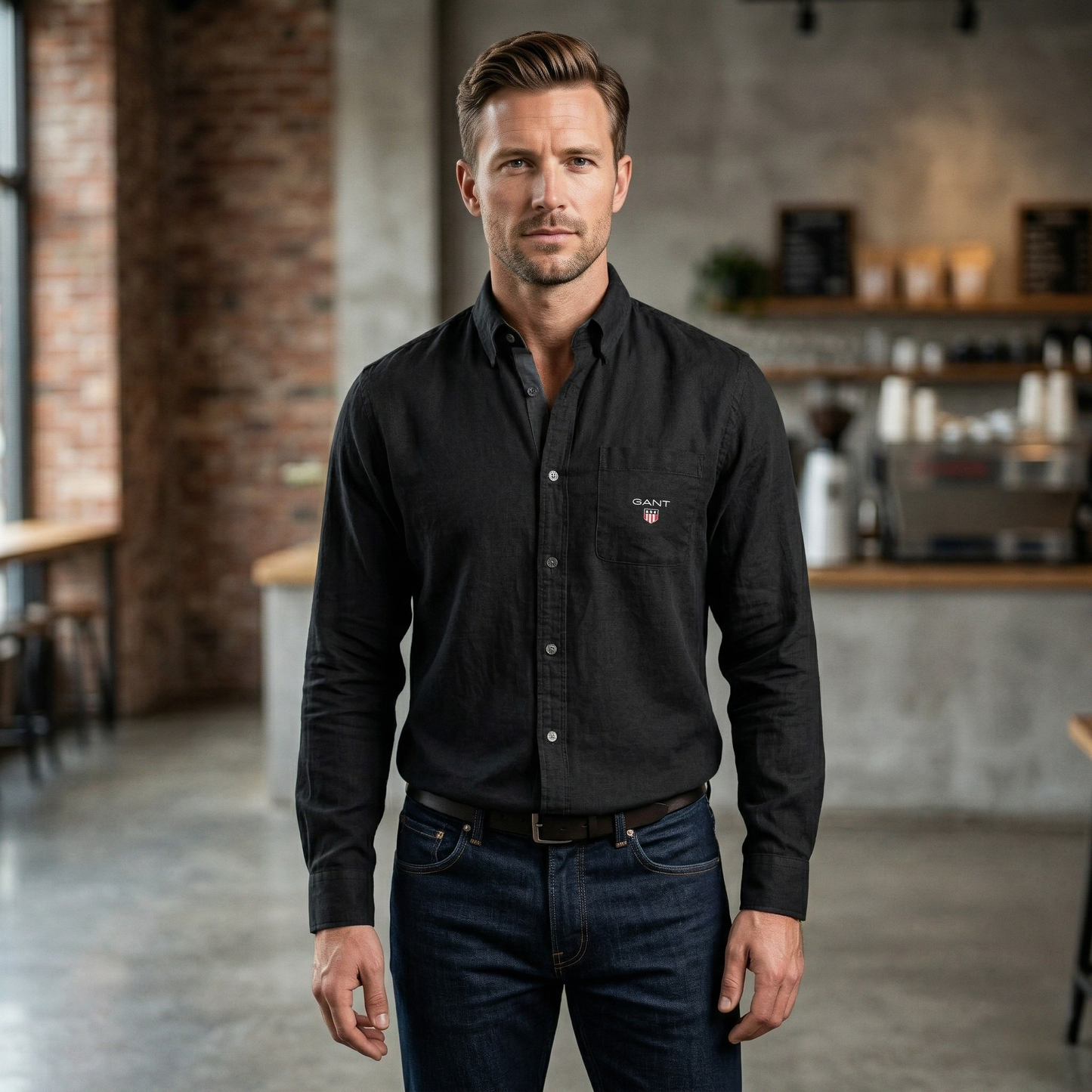 GANT® Letvægts skjorte med krave