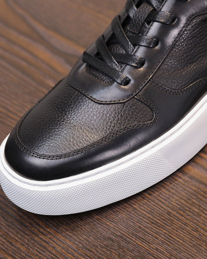 Torino Pebble-Grain lavskærsneakers