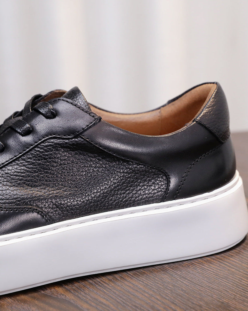 Torino Pebble-Grain lavskærsneakers