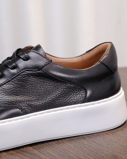 Torino Pebble-Grain lavskærsneakers