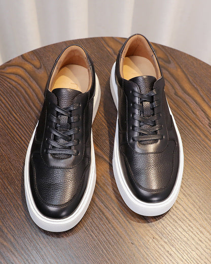 Torino Pebble-Grain lavskærsneakers