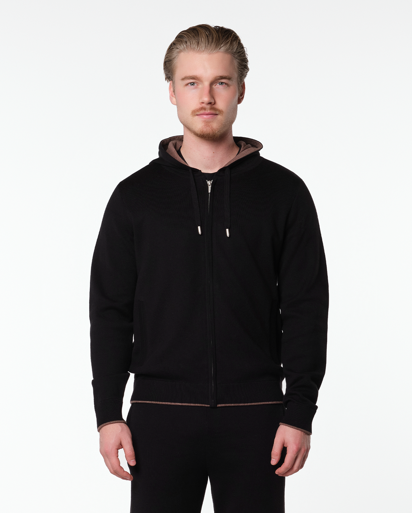 Weekend zip-up vest – sort