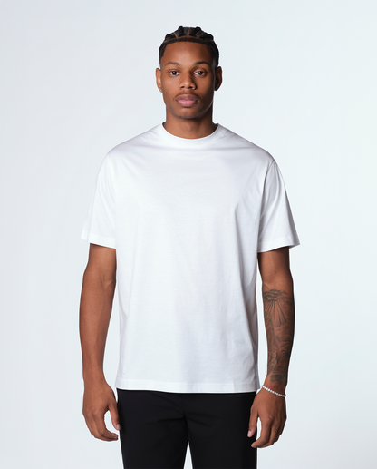 Luksus T-shirt – hvid