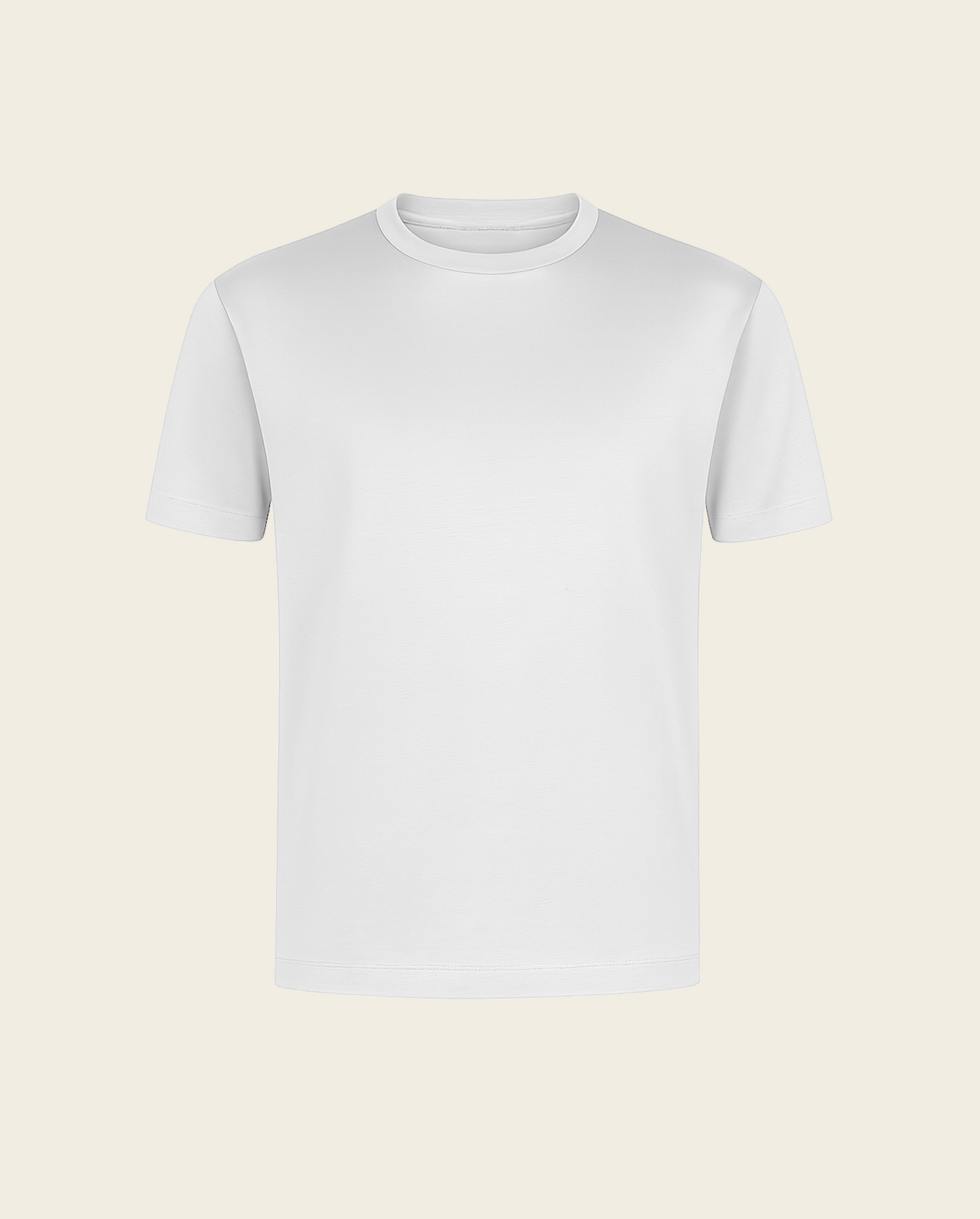 Luksus T-shirt – hvid
