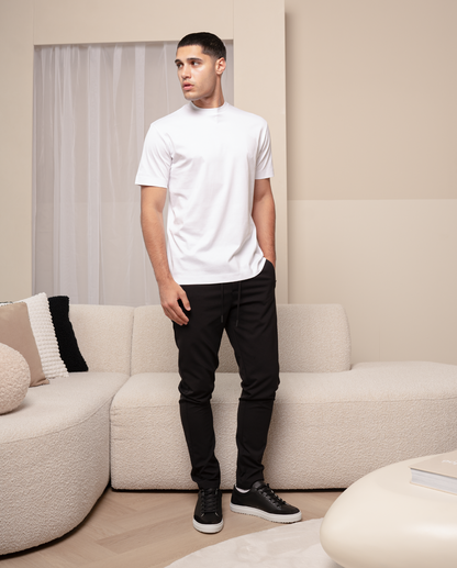 Luksus T-shirt – hvid