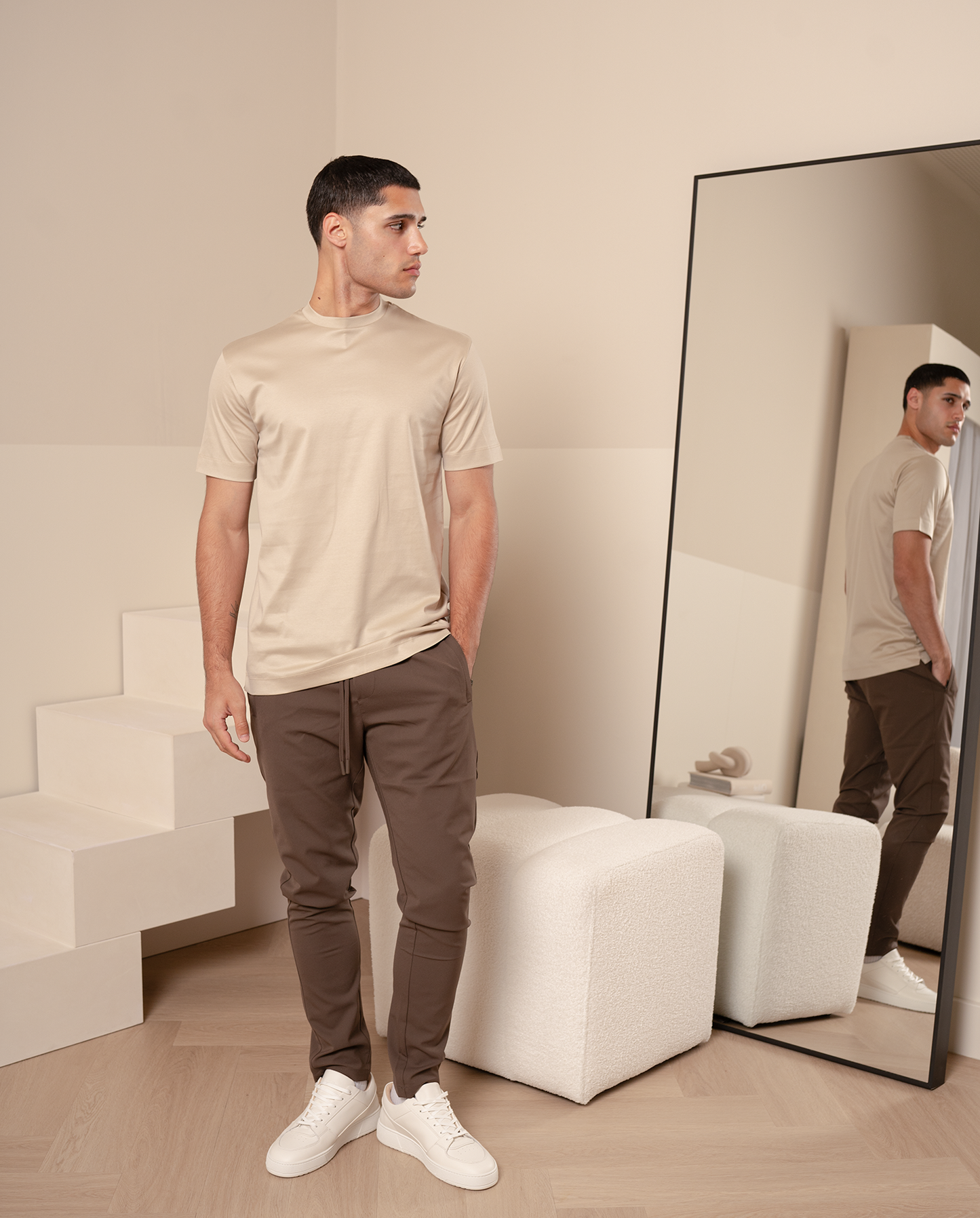 Stilrent T-shirt – Beige