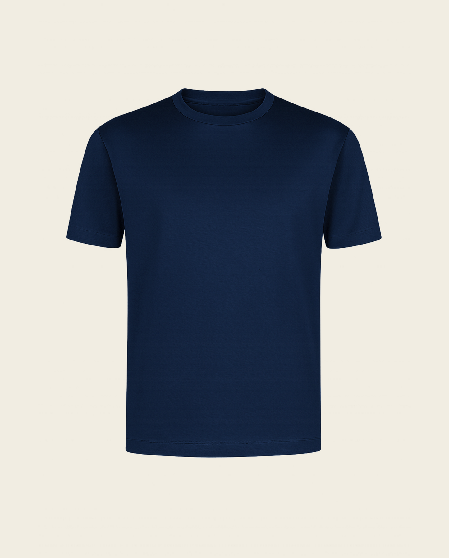 LUXUS T-SHIRT - MØRK BLÅ
