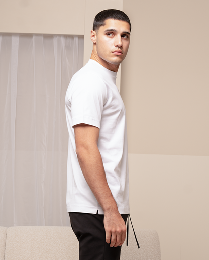 Luksus T-shirt – hvid