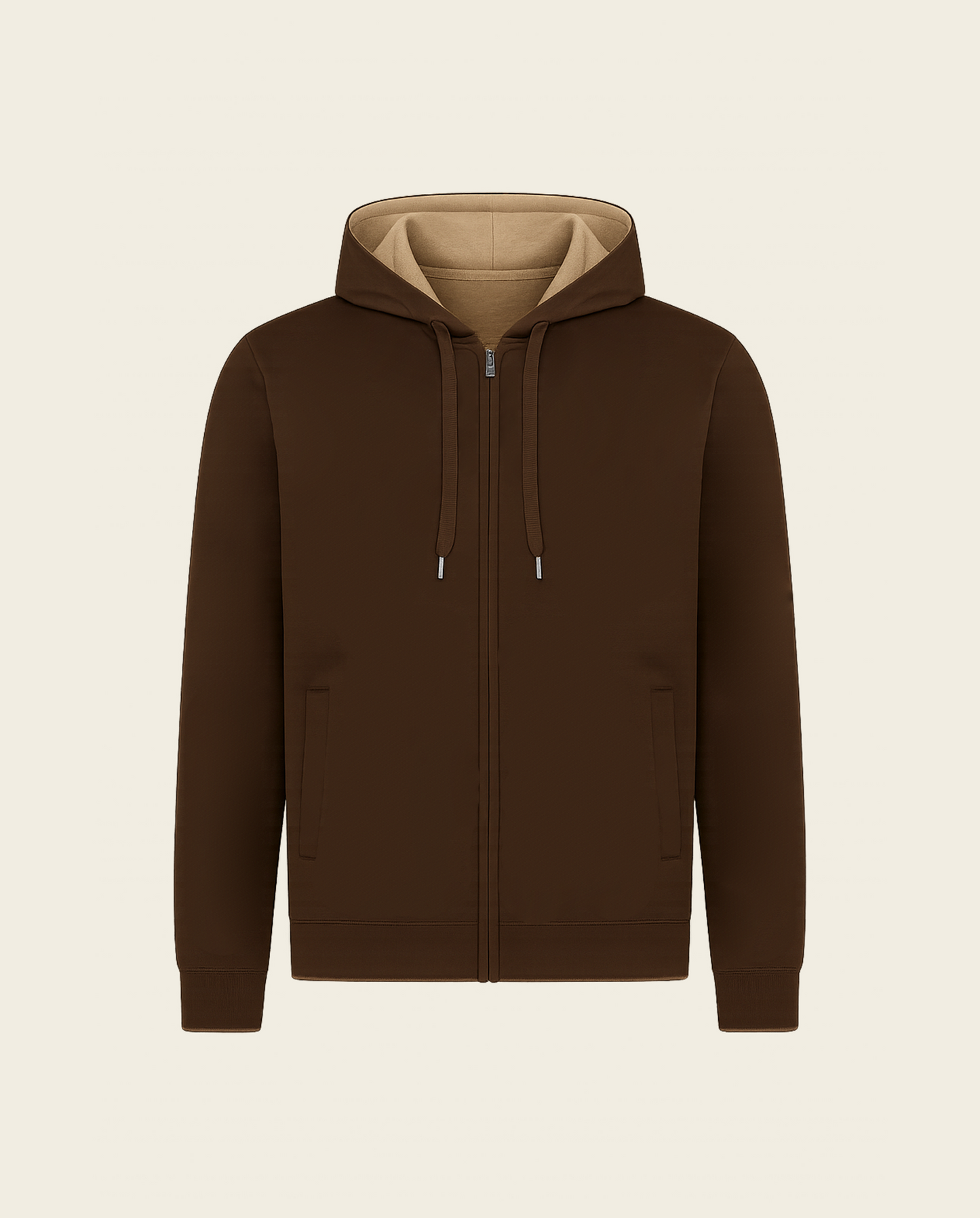 Weekend lynlåsvest – brun
