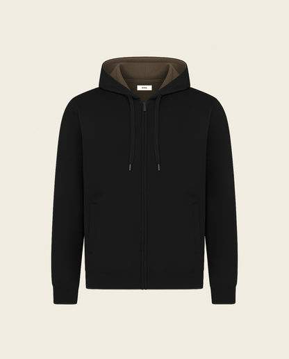 Weekend zip-up vest – sort